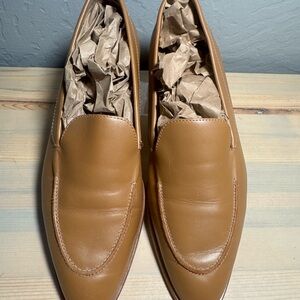 EVERLANE The Modern Loafer in Honey Color size 9 Made in ITALY Pointed Shoes